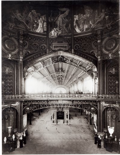 The Central Dome of the Universal Exhibition of 1889 in Paris by Adolphe Giraudon